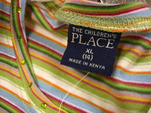 made in kenya @ children´s place store in philly