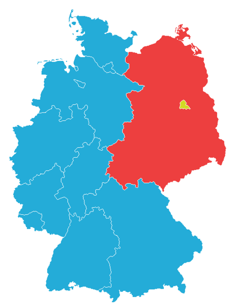 Deutschland Bundeslaender 1957