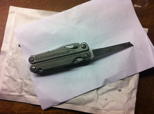 my broken Leatherman Charge TTi