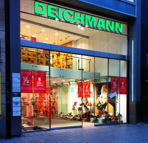 Pic of Deichmann shoe shop in Germany