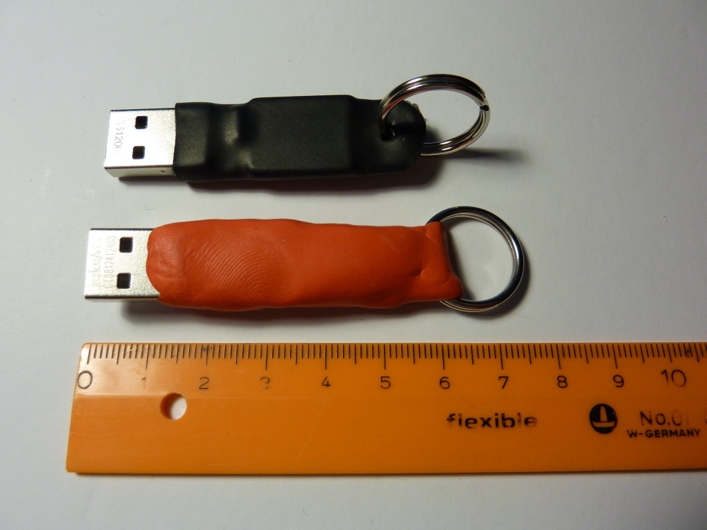 both modified flash drives