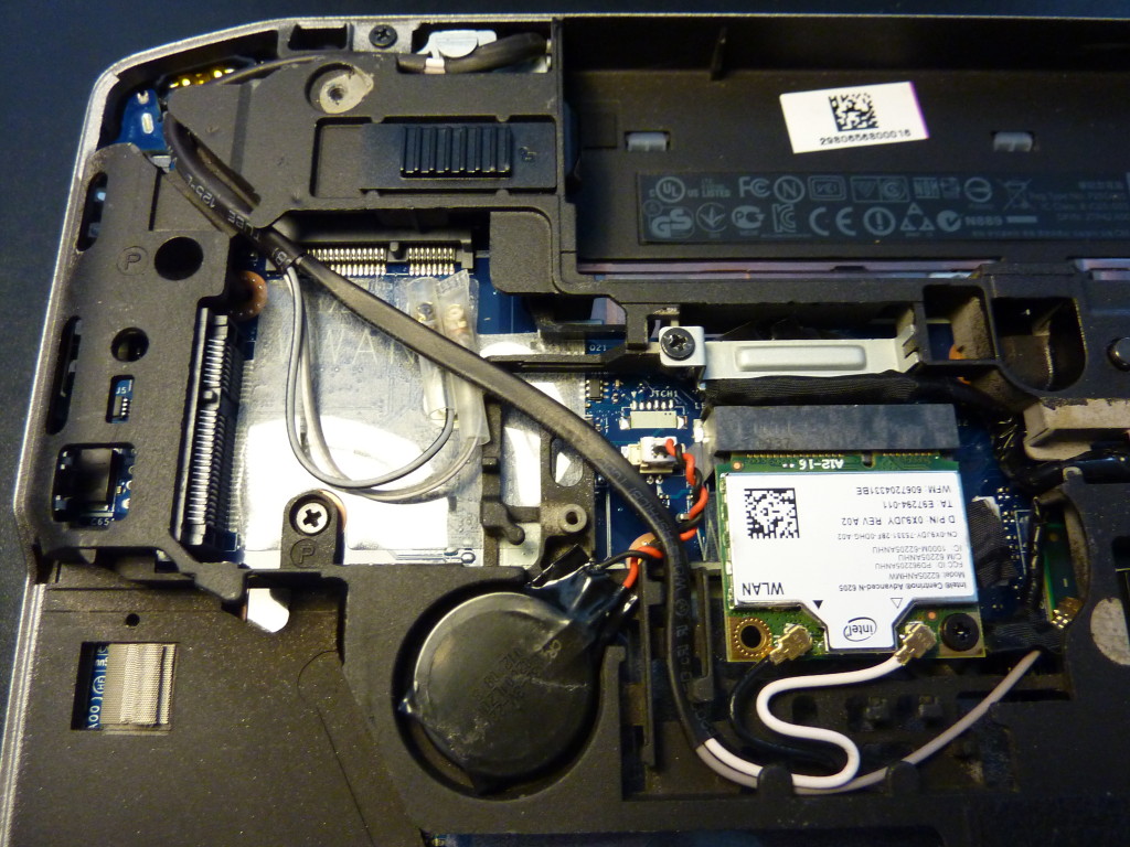 WWAN modem port on the Dell Latitude E6430