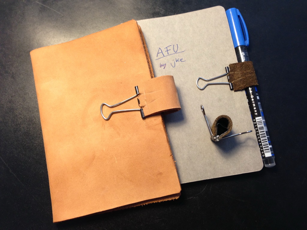 foldback clips on my smaller notebooks