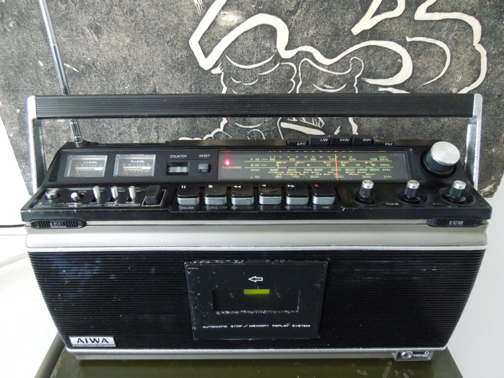 A cleaned Aiwa TPR-930