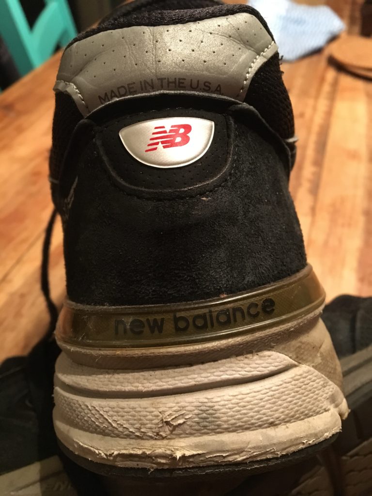 New balance cheap 990v4 review